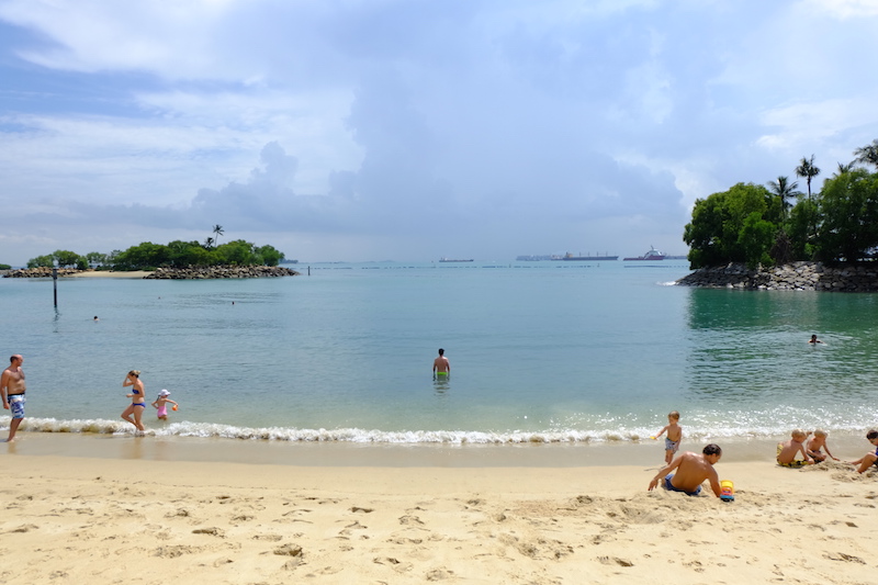 วันหนึ่งใน “Tanjong Beach” หย่อมความสุขริมชายทะเลของสิงคโปร์