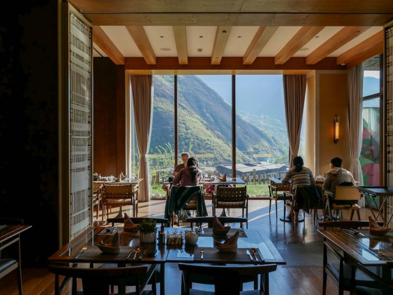 Conrad Jiuzhaigou โรงแรมสวยท่ามกลางหุบเขา อุทยานจิ่วจ้ายโกว