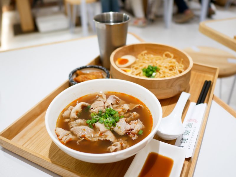 Spicy Noodle บะหมี่เนื้อเจ้าดังจากไต้หวัน – สาขาแรกในสิงคโปร์