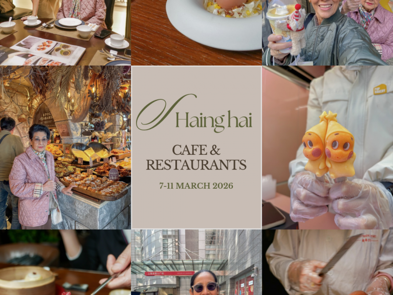 Time to feast in Shanghai … 12 ร้านอาหาร คาเฟ่แนะนำ