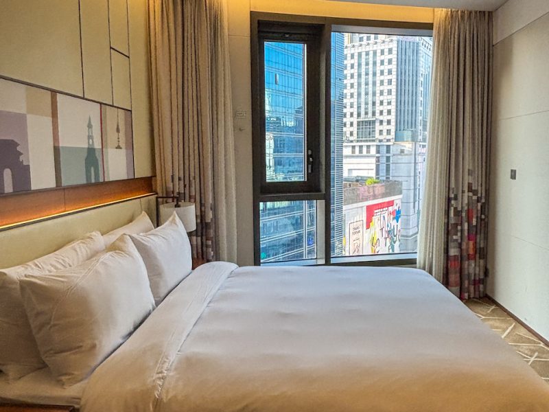 Aloft by Marriott Seoul Myeongdong โรงแรมสไตล์อพาร์ทเม้น โลเคชั่นทางเข้าเมียงดง