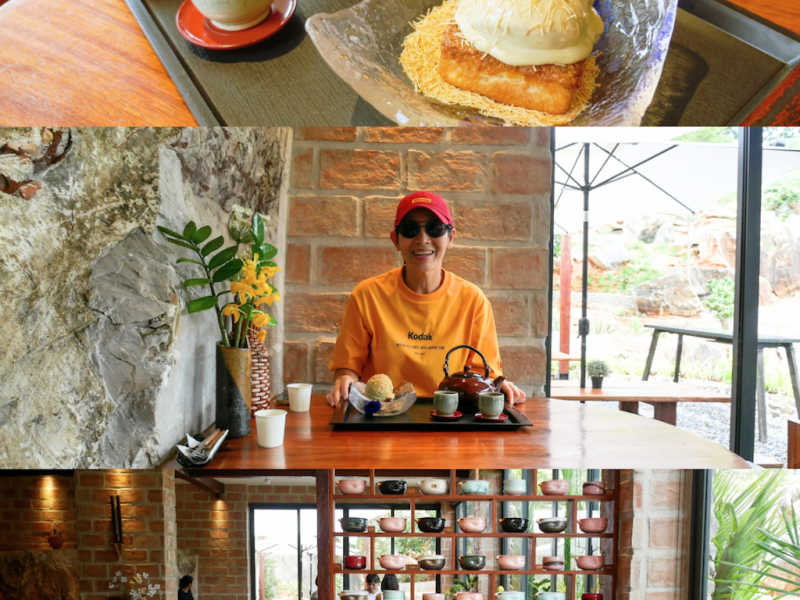 Seoul Eats Cha Napha มัจฉะคาเฟ่ในเหมืองหิน – เขาใหญ่
